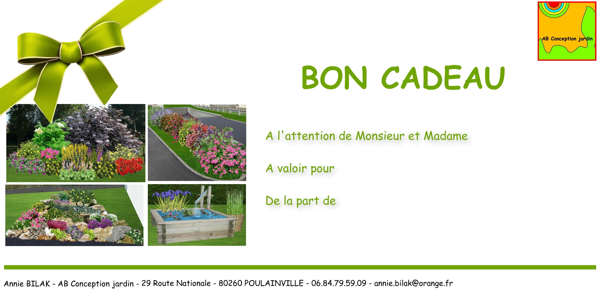 factice bon cadeau-annie-bilak-a b conception jardin-idees jardins.com